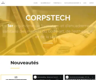 Corpstech.fr(Accueil) Screenshot