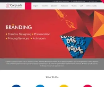 Corptechasia.com(Website Design Company) Screenshot