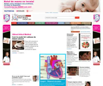 Corpul-Uman.com(Corpul Uman) Screenshot
