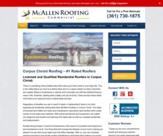 Corpuschristi-Roofers.com(Corpus Christi Roofing Company) Screenshot