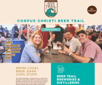 Corpuschristibeertrail.com(Corpus Christi Brewery Trail) Screenshot