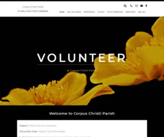 Corpuschristipgh.com(Corpus Christi Parish) Screenshot