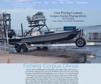 Corpusfishingguide.com(Fishing Guide Service Corpus Christi) Screenshot