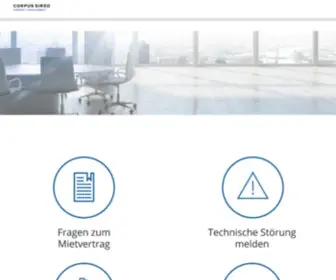 Corpussireo-Wohnen.de(GEDE Gemeinsame Berliner Wohnen GmbH) Screenshot