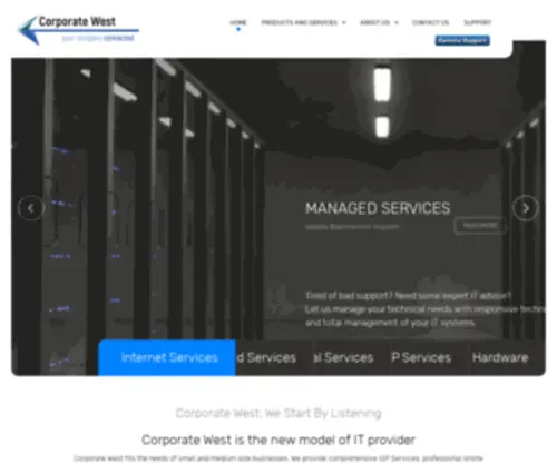 Corpwest.com(Corporate West Computer Systems Inc) Screenshot