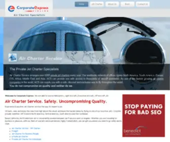 CorpXair.com(Corporate Express Airline) Screenshot