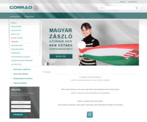 Corrad.hu(Zászló) Screenshot
