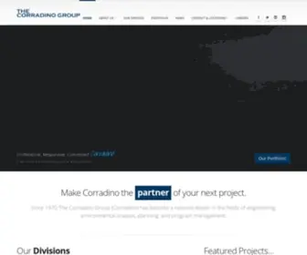 Corradino.com(The CORRADINO Group) Screenshot