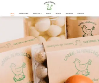 Corraldemonegros.com(Huevos camperos de gallinas en libertad) Screenshot