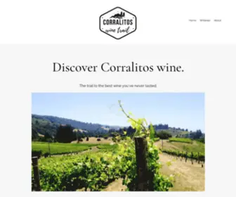 Corralitoswinetrail.com(The Corralitos Wine Trail) Screenshot