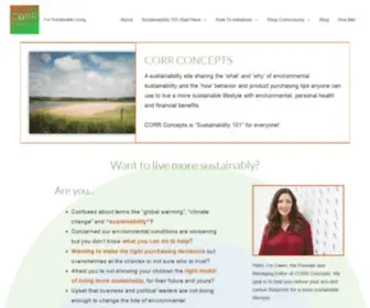 Corrconcepts.com(CORR Concepts) Screenshot
