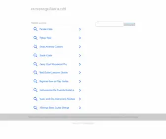 Correasguitarra.net(Correasguitarra) Screenshot