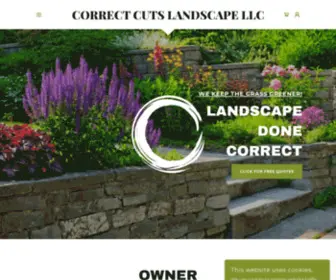 Correctcutslandscape.com(Correctcutslandscape) Screenshot