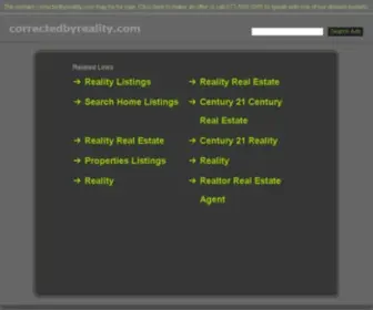 Correctedbyreality.com(CBR Premium Business Directory) Screenshot