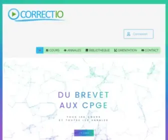 Correctio.co(Cours et annales) Screenshot