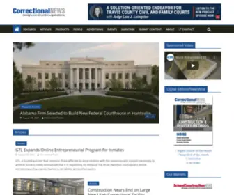 Correctionalnews.com(Design) Screenshot