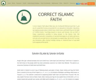 CorrectislamicFaith.com(LET US CORRECT OUR ISLAMIC FAITH) Screenshot