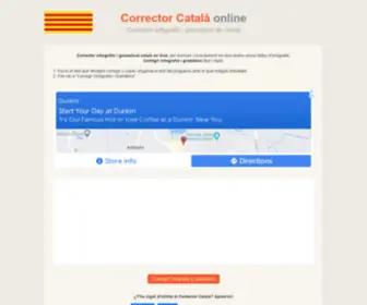 Corrector-Catala.com(Corrector) Screenshot
