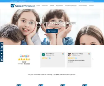 Correctverzekerd.nl(Correct Verzekerd) Screenshot