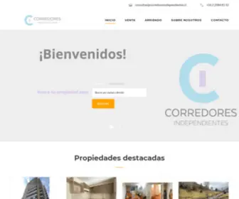 Corredoresindependientes.cl(Corredores Independientes) Screenshot