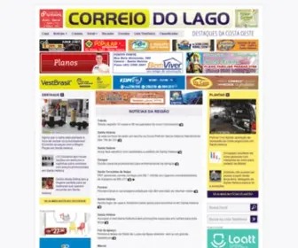 Correiodolago.com.br(CORREIO DO LAGO) Screenshot