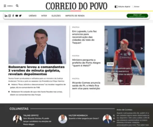 Correiodopovo.com.br(Acompanhe as notícias do Correio do Povo) Screenshot