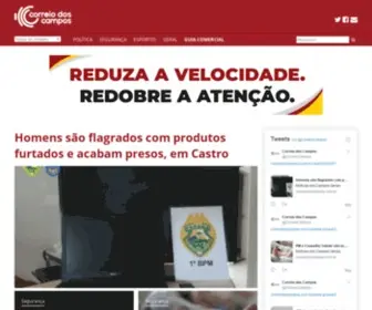 Correiodoscampos.com.br(Correio dos Campos) Screenshot