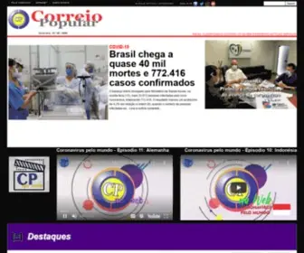 Correiopopular.news(Jornal Correio Popular JORNAL CORREIO POPULAR DE RONDôNIA) Screenshot