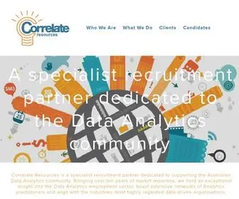 Correlateresources.com(Correlate Resources) Screenshot