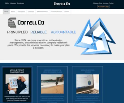 Correllco.com(Correllco) Screenshot