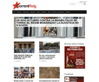 Correntroig.org(SecciÃ³ de la LIT) Screenshot