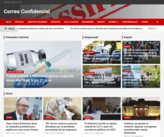 Correoconfidencial.com(Correo Confidencial) Screenshot