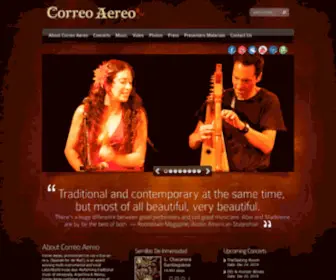 Correoaereo.com(Correo Aereo) Screenshot