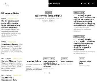 Correodelalba.org(Correo del Alba) Screenshot