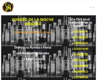 Correodelanoche.site(Domicilios 24 horas) Screenshot