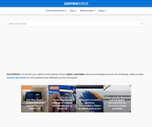 Correoiniciarsesion.email(Correo Total) Screenshot