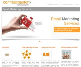 Correomaster.com(Correomaster) Screenshot