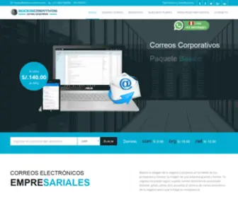 Correoscorporativosperu.com(CORREOS CORPORATIVOS PERÚ) Screenshot