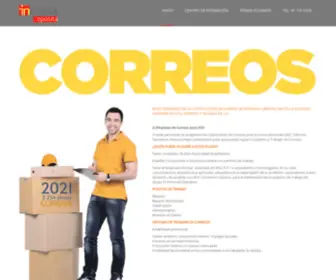 Correosonline.net(Oferta de 3.254 plazas de Personal Laboral de Correos para 2021) Screenshot