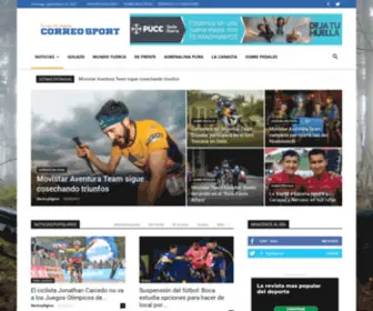 Correosport.com(CORREO SPORT) Screenshot