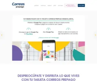Correosprepago.es(Mastercard®) Screenshot