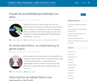 Correoweb.mx(Correo web) Screenshot