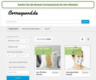 Correspond.de(Correspond) Screenshot