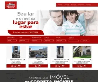 Corretaimoveissm.com.br(Correta Imóveis) Screenshot