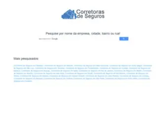 Corretorasdeseguros.com(Corretoras de Seguros) Screenshot