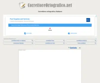 Correttoreortografico.net(Correttore) Screenshot