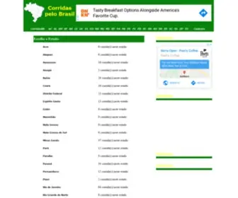 Corridasbr.com.br(Corridas pelo Brasil) Screenshot