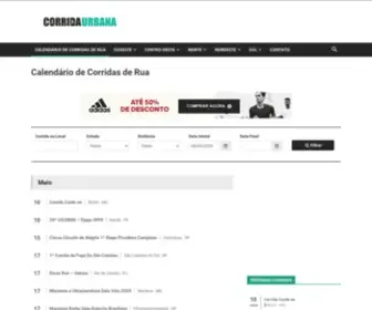 Corridaurbana.com.br(Calendário) Screenshot