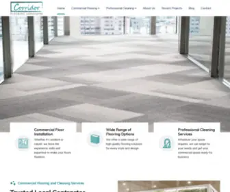 Corridorflooring.com(Flooring Solutions) Screenshot