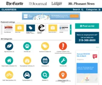 Corridorlist.com(The Gazette Classifieds Online) Screenshot